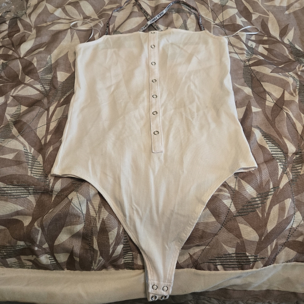 NWT Cream Womans One Piece